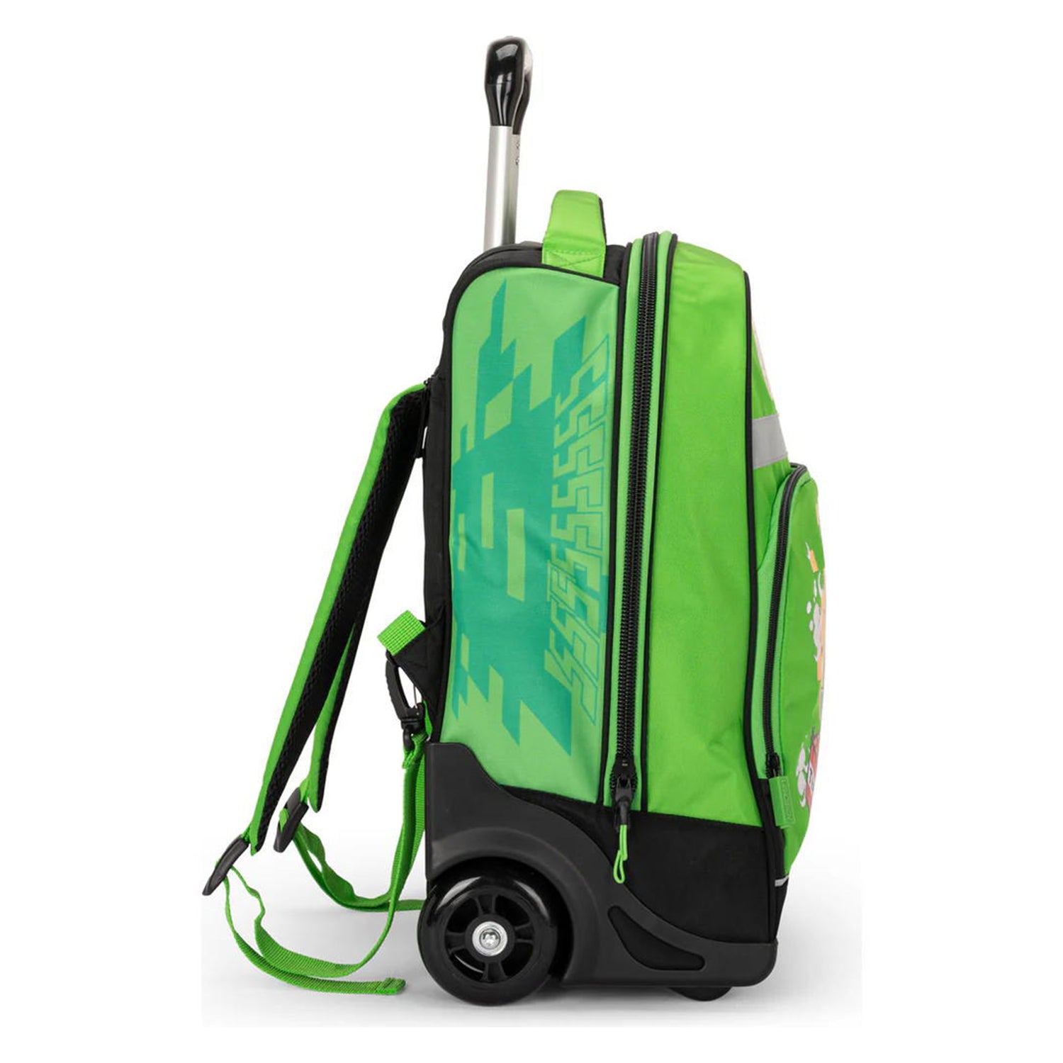 FC PANINI - Zaino Trolley Minecraft Premium Verde